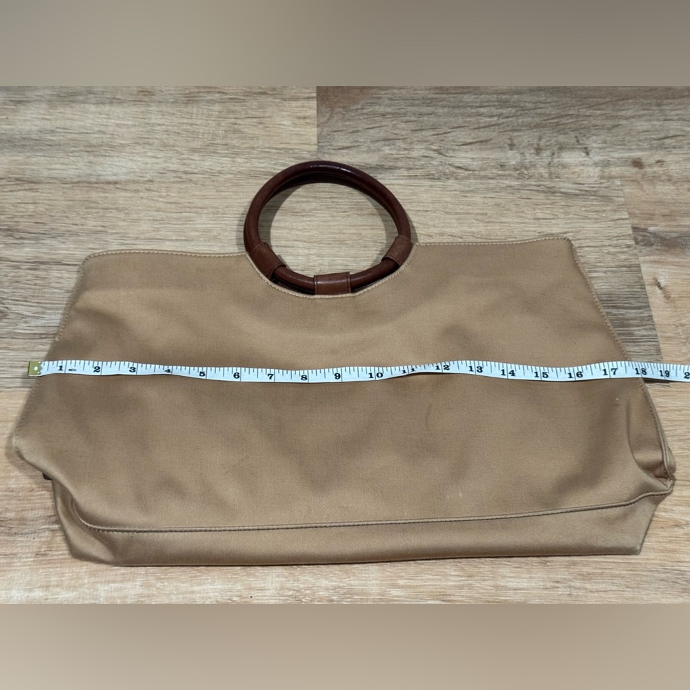 Vintage Y2K Fossil Tan Large Handbag - Picture 13 of 15